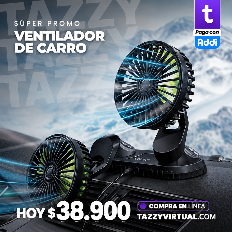 VENTILADOR DE CARRO